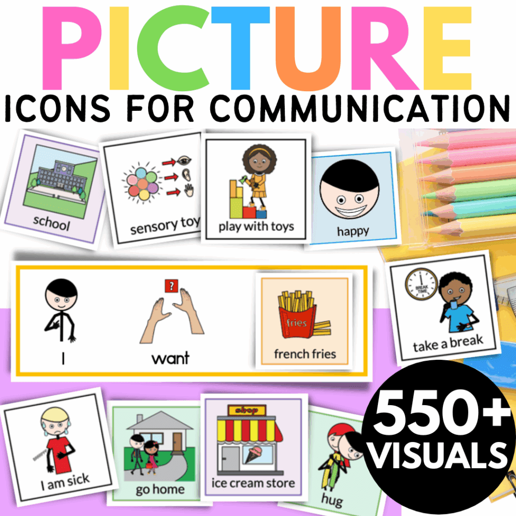 Picture Icons for Visual Communication AAC